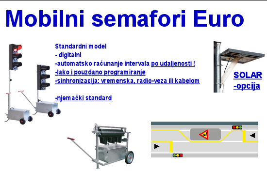 Mobilni semafori-Euro