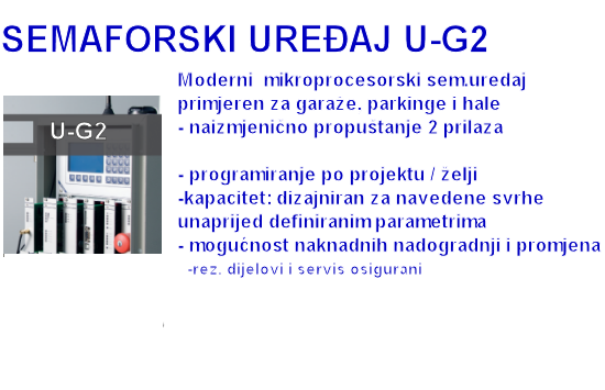 Sem.uređaj G2 za garaže